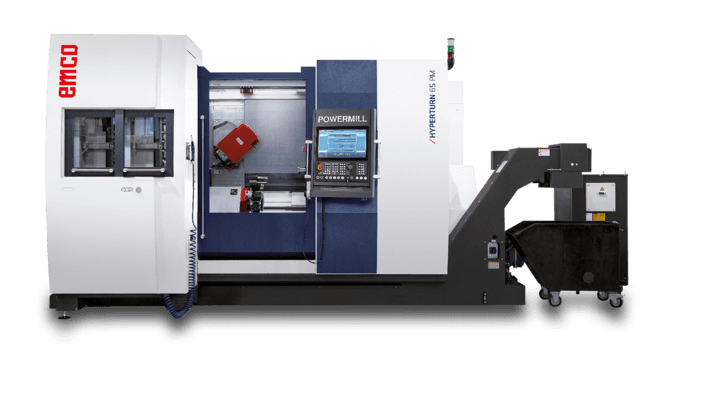 EMCO Hyperturn 65 Powermill - токарно-фрезерный центр с 5-осевой обработкой