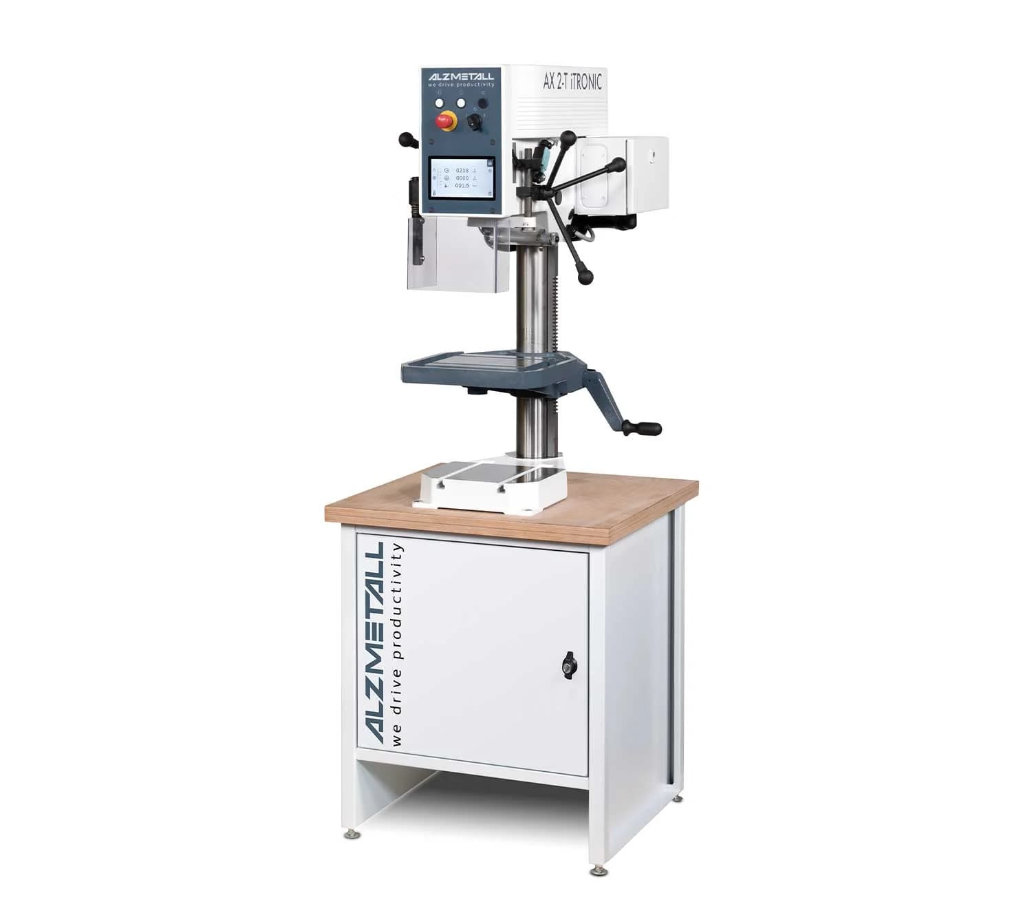 Alzmetall AX 2-T iTRONIC - настольный прецизионный сверлильный станок