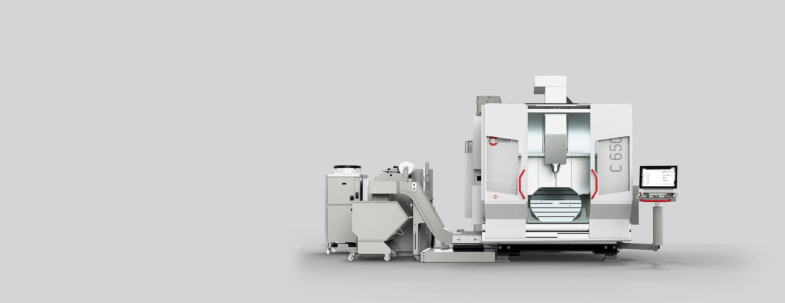 Hermle C 650 GEN2 - портальный 5-осевой центр для крупных деталей