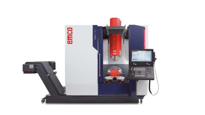 EMCO UMILL 750 - универсальный 5-осевой обрабатывающий центр