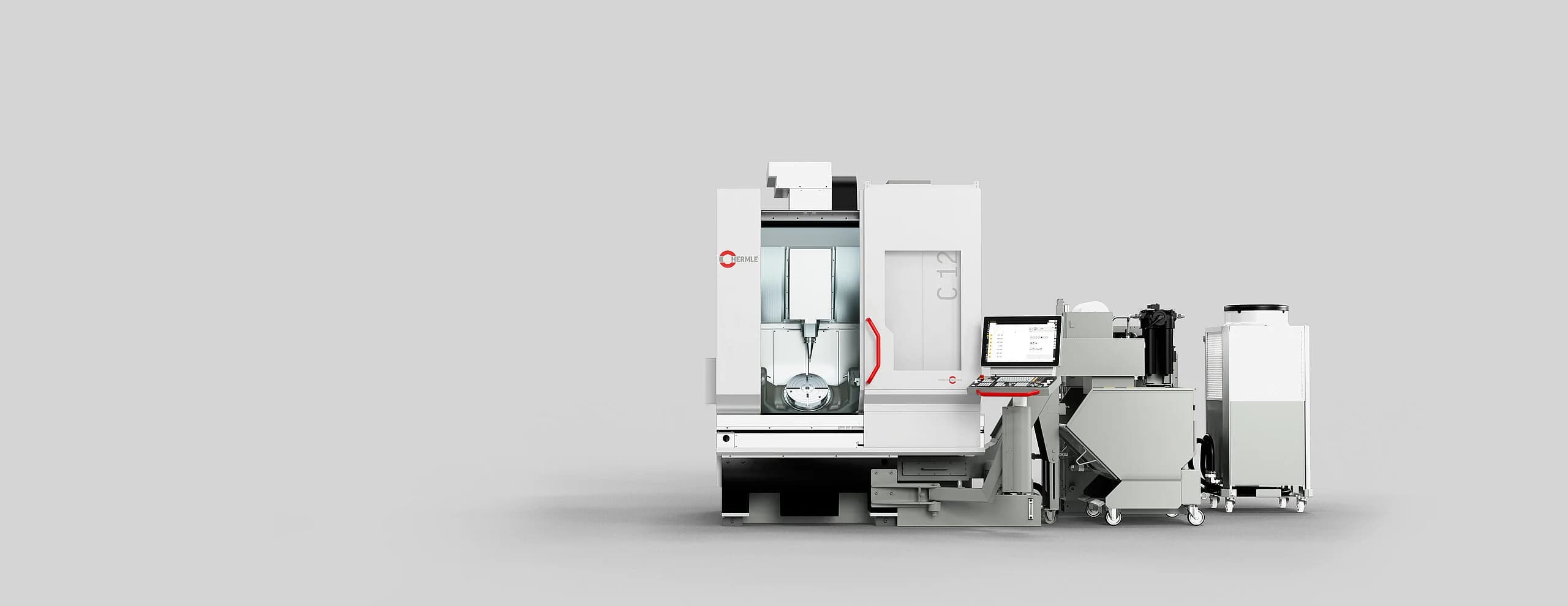 Hermle C 12 GEN2 - компактный 5-осевой обрабатывающий центр