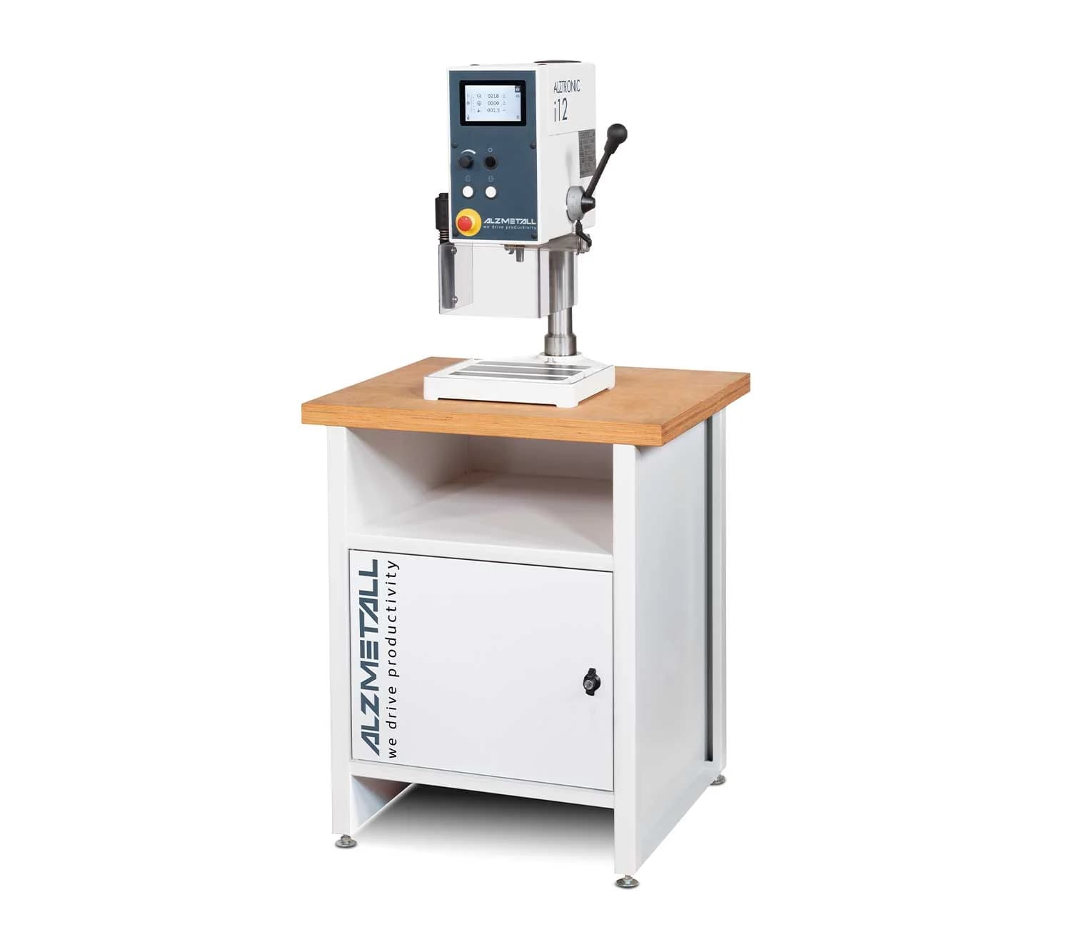 Alzmetall ALZTRONIC i12 - настольный сверлильный станок iTRONIC