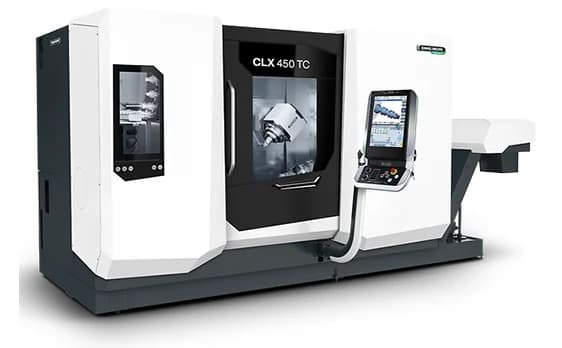 DMG MORI CLX 350 - компактный токарный центр с наклонной станиной