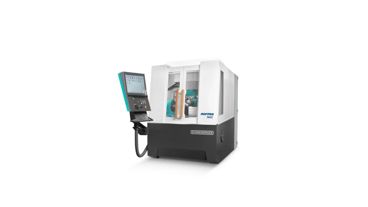 Schneeberger norma NGC — универсальный 5-осевой CNC заточной и инструментально-шлифовальный станок