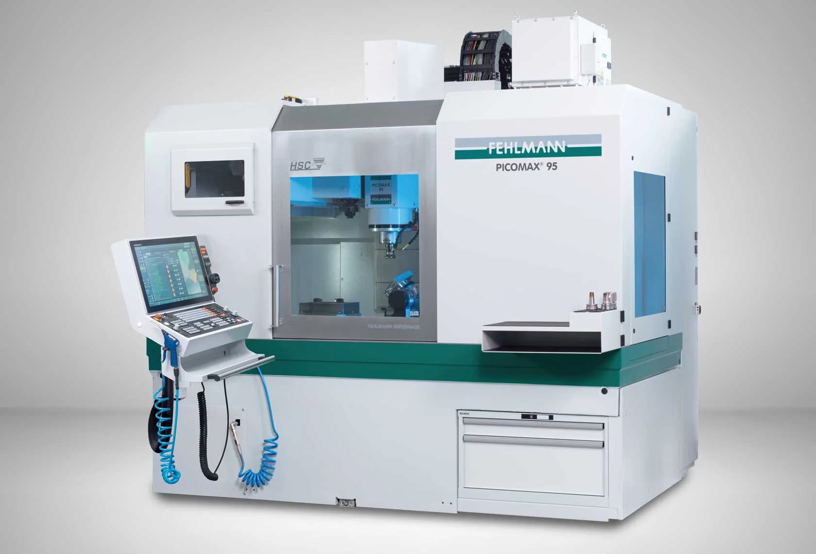 Fehlmann PICOMAX 95 — флагманский 5-осевой вертикальный обрабатывающий центр линейки PICOMAX