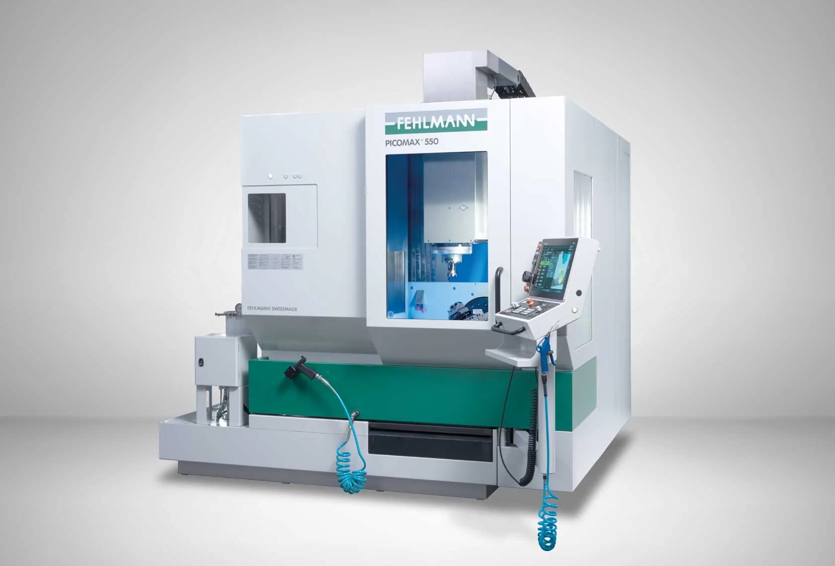 Fehlmann PICOMAX 550 — компактный 5-осевой обрабатывающий центр с наклонно-поворотным столом