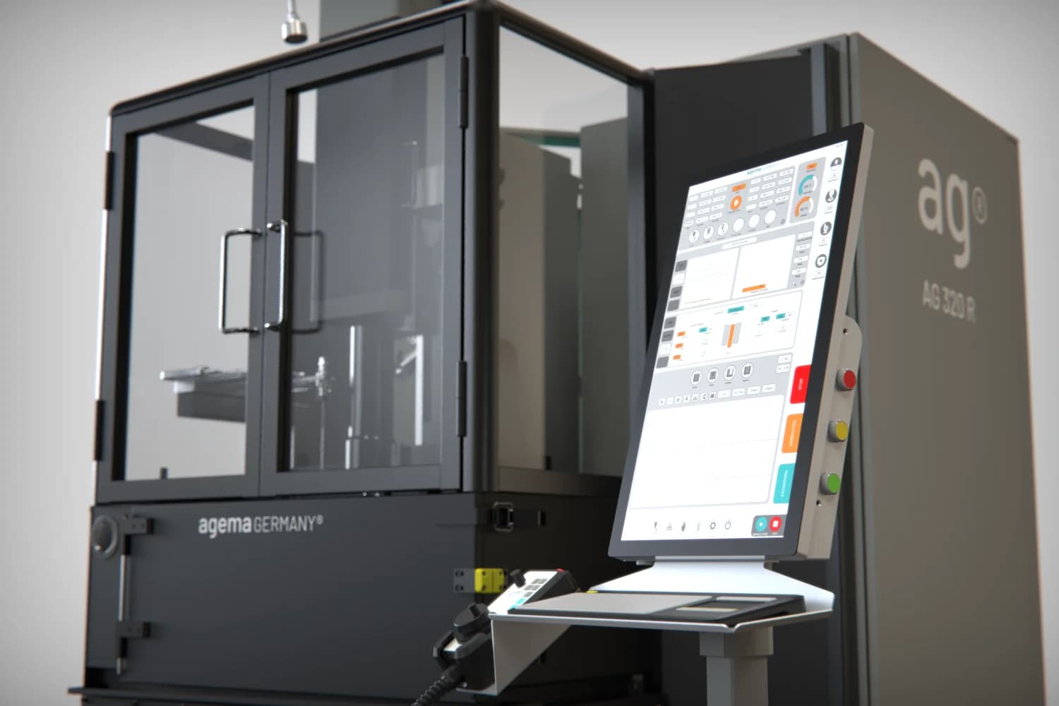 AGEMA AG 430 Classic — EDM-станок сверления стартовых отверстий с рабочей зоной 400×300 мм