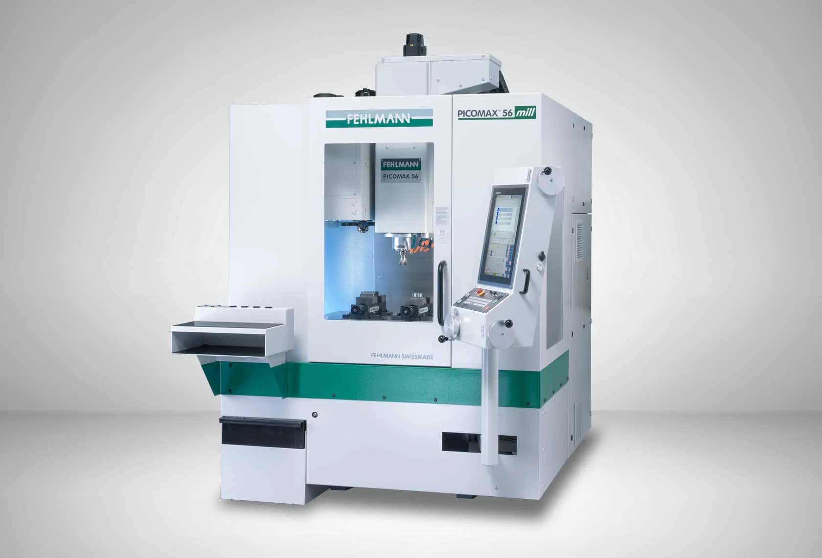 Fehlmann PICOMAX 56 mill — вертикальный обрабатывающий центр для серийного фрезерования