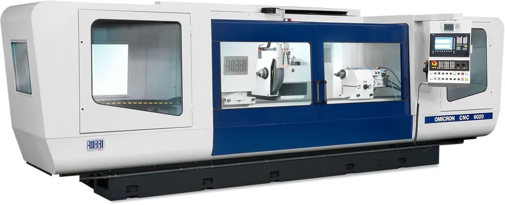 Robbi Omicron CNC 60 — тяжёлый CNC круглошлифовальный станок для крупных деталей