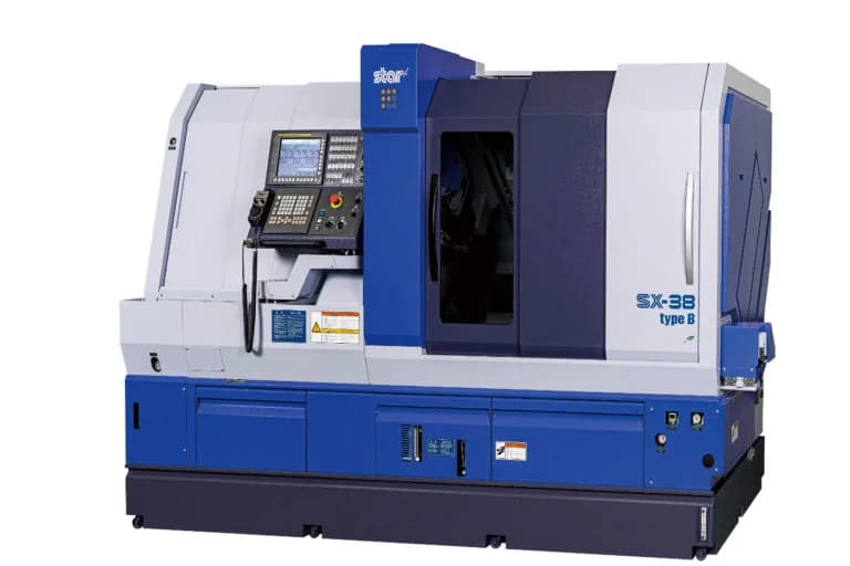 Star SX-38 Type A/B - флагманский 12-осевой токарный автомат Star