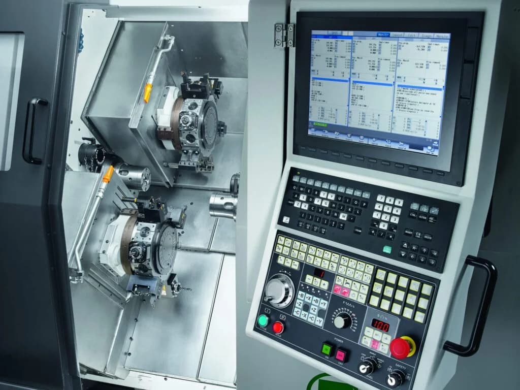 Biglia BMX45-Y2 — компактный многоосевой CNC токарный автомат с двойным шпинделем, двойной турелью и двумя Y-осями