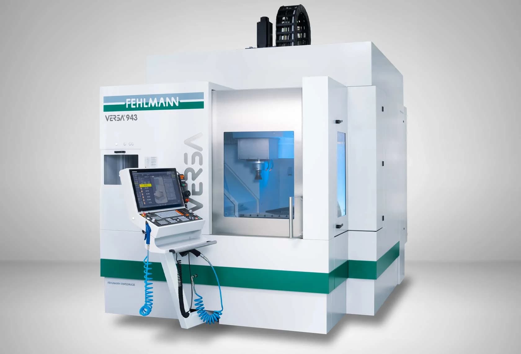 Fehlmann VERSA 943 — крупный 3-осевой портальный обрабатывающий центр с нагрузкой стола 1000 кг