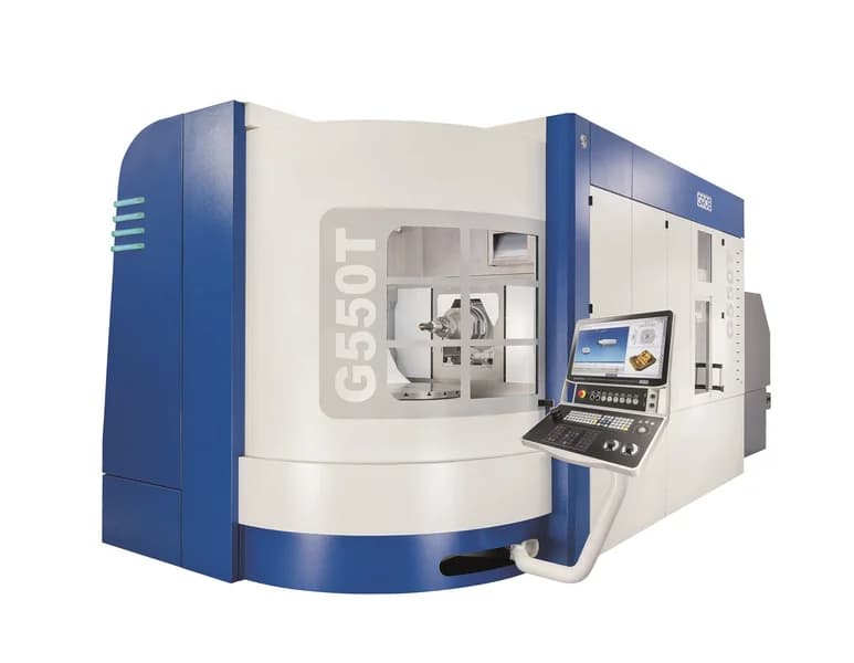 GROB G550T — 5-осевой фрезерно-токарный обрабатывающий центр Mill-Turn