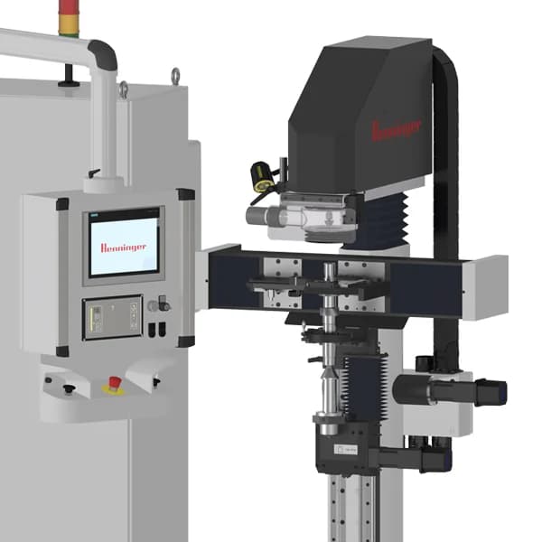 Henninger ZS 202 Automated — CNC вертикальный станок для автоматического шлифования центровых отверстий крупных валов