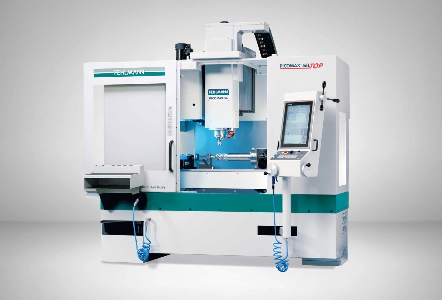 Fehlmann PICOMAX 56L TOP — швейцарский вертикальный обрабатывающий центр с удлинённым столом 1400×480 мм