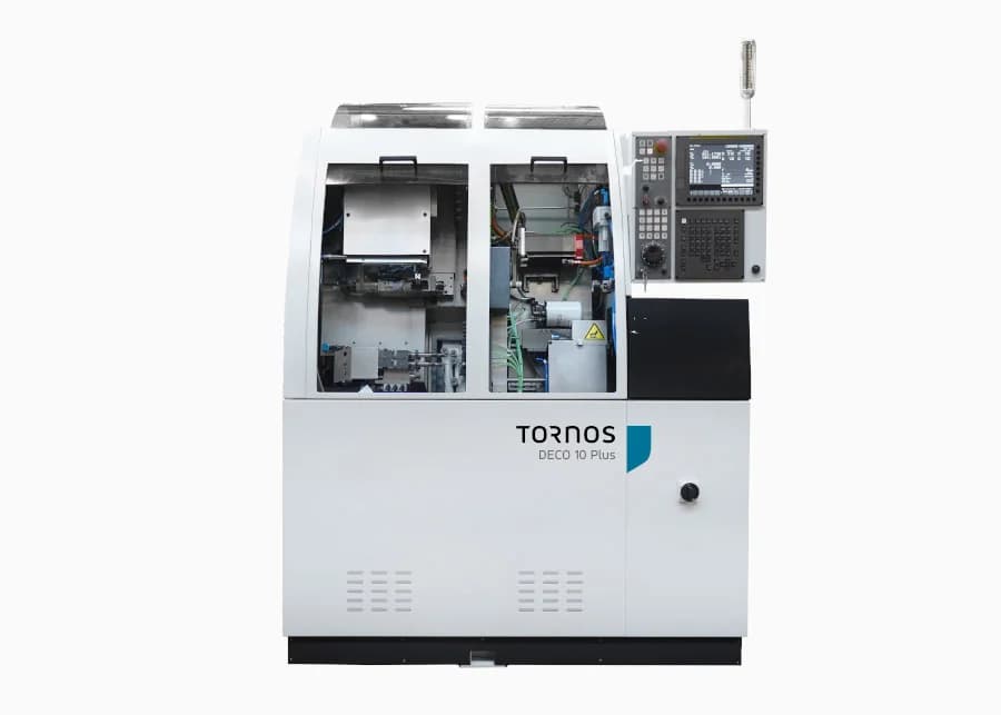 DECO 10 Plus - модернизированный токарный автомат продольного точения Tornos