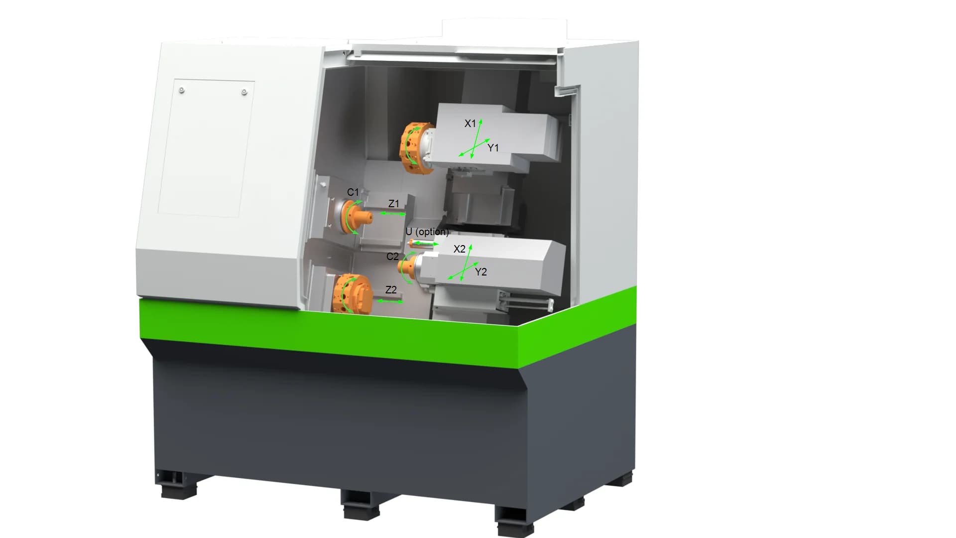 Benzinger DOLittle B6X — прецизионный токарно-фрезерный центр с двойным шпинделем и фрезерным шпинделем 30 000 об/мин