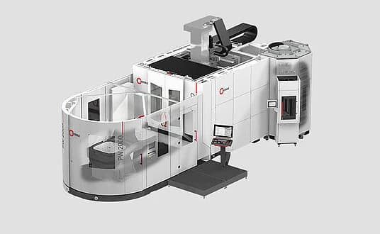 PW 2000 - Паллетная система для крупных деталей