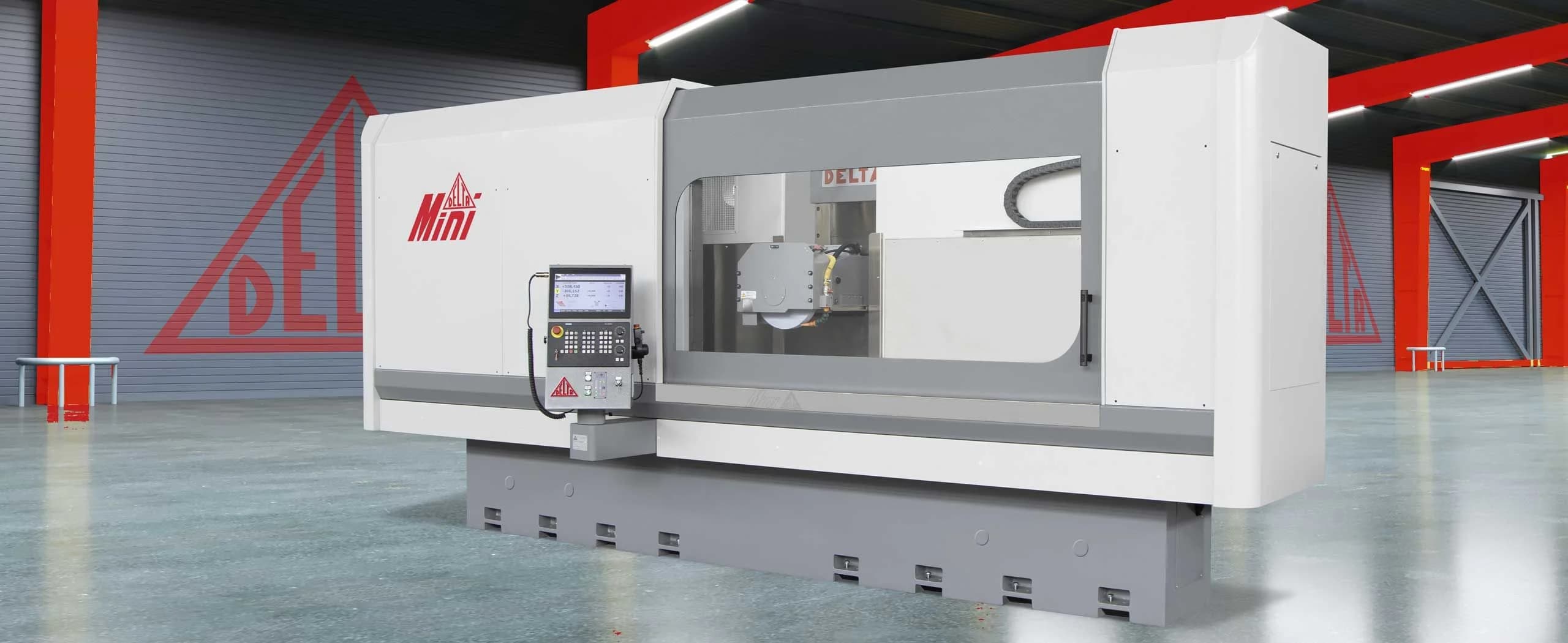 Delta MINI 20 — CNC плоскошлифовальный станок с подвижной колонной, поверхность шлифования 2000×650 мм