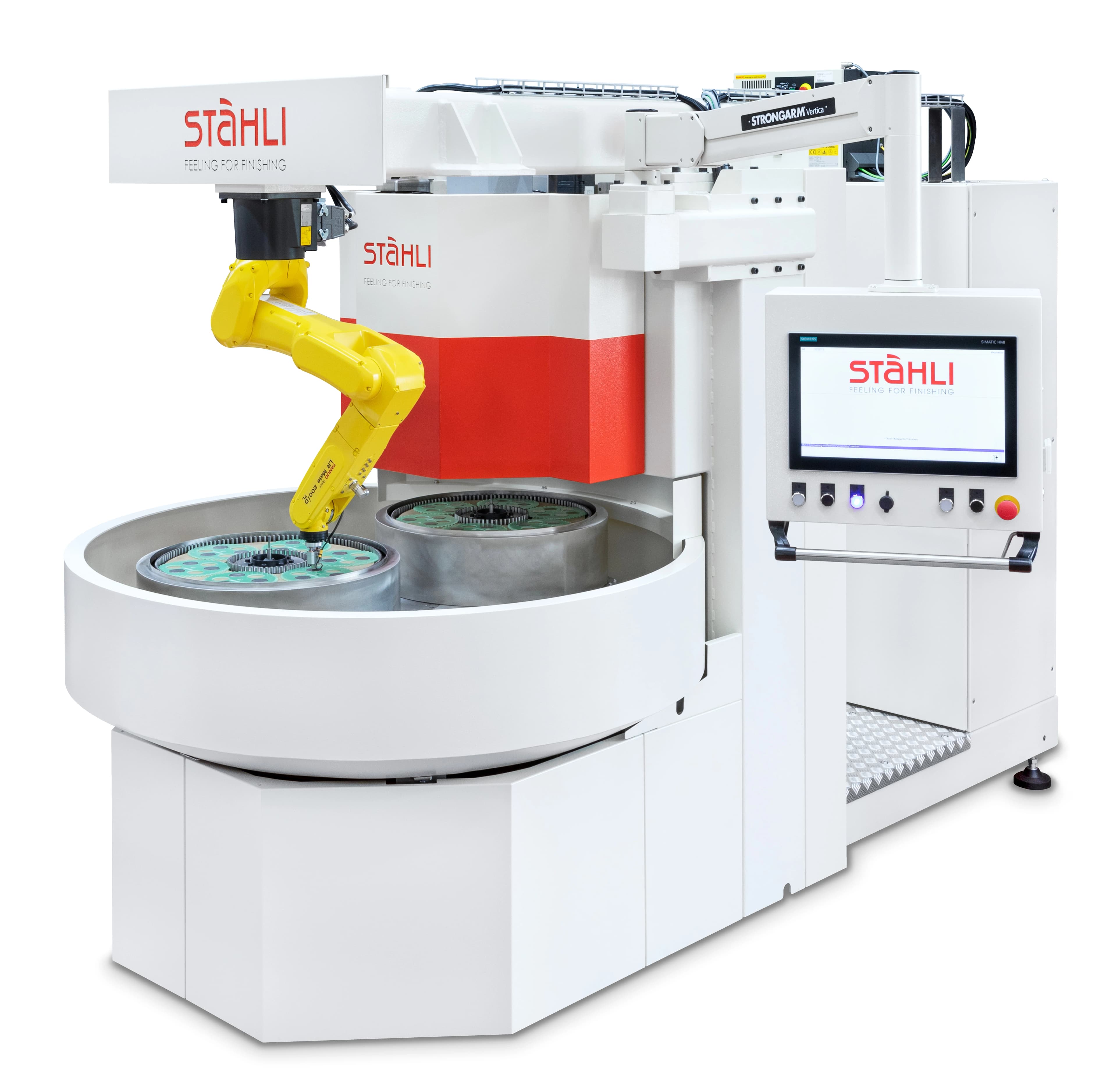 Stähli FH3-505 — трёхдисковая машина плоского хонингования с суперабразивными кругами 534 мм