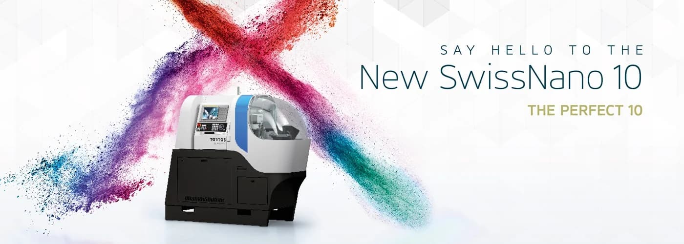 SwissNano 4 - ультракомпактный токарный автомат для микродеталей Tornos