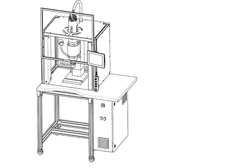 BalTec EO15M — электрическая CNC орбитальная клёпальная машина с сервоприводом 15 кН