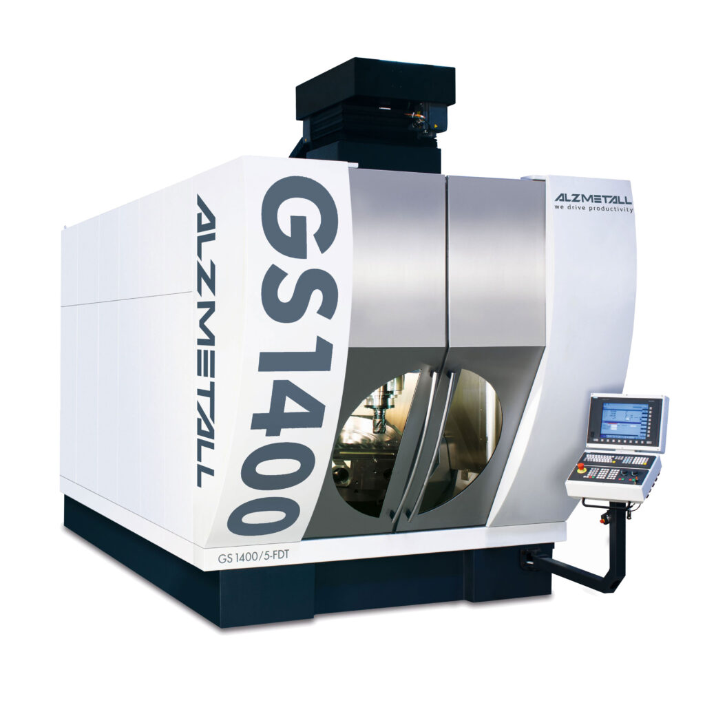 Alzmetall GS 1400/3 - крупный 3-осевой обрабатывающий центр