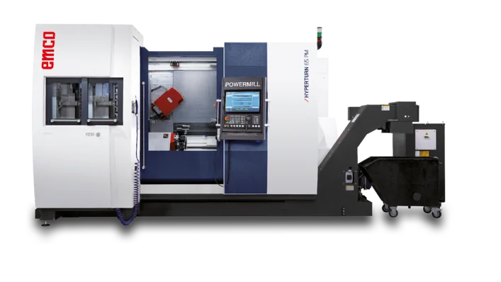 EMCO Hyperturn 65 Powermill - токарно-фрезерный центр с 5-осевой обработкой
