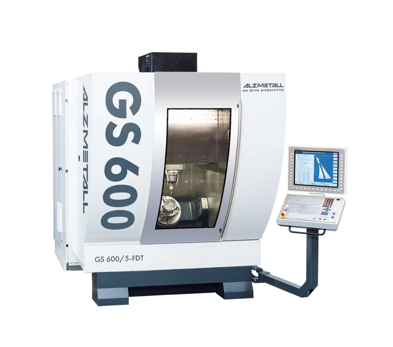 Alzmetall GS 600/5-FDT - компактный 5-осевой центр