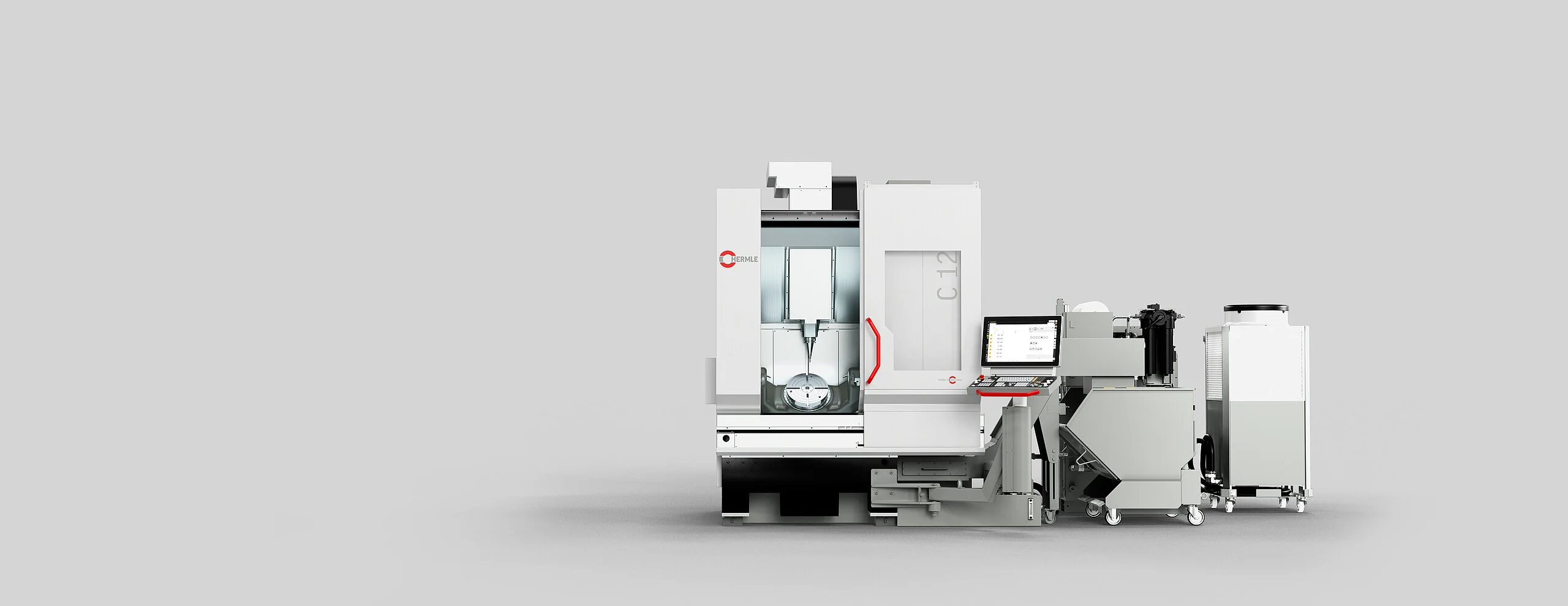 Hermle C 12 GEN2 - компактный 5-осевой обрабатывающий центр
