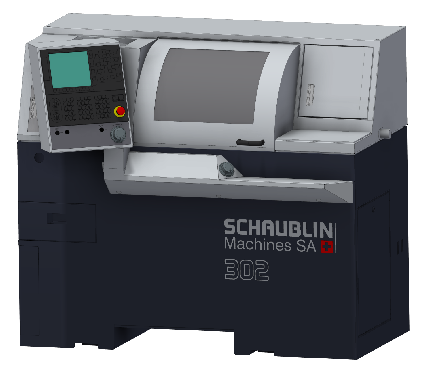 Schaublin 302 Mi-CNC - компактный производственный токарный центр