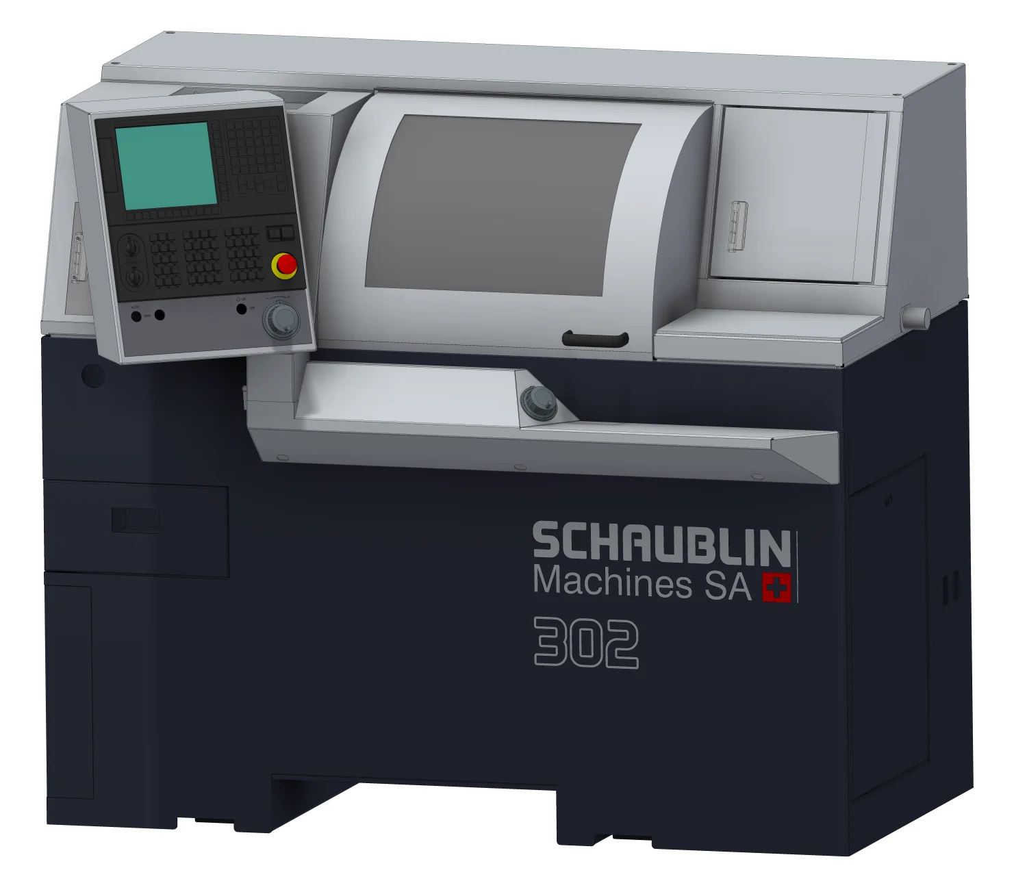 Schaublin 302 Mi-CNC - компактный производственный токарный центр
