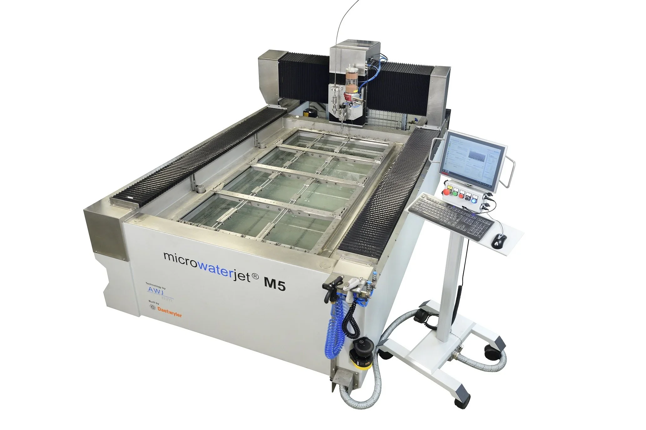 Daetwyler micro water jet M5 - система микрогидроабразивной резки 2000 x 1000 мм