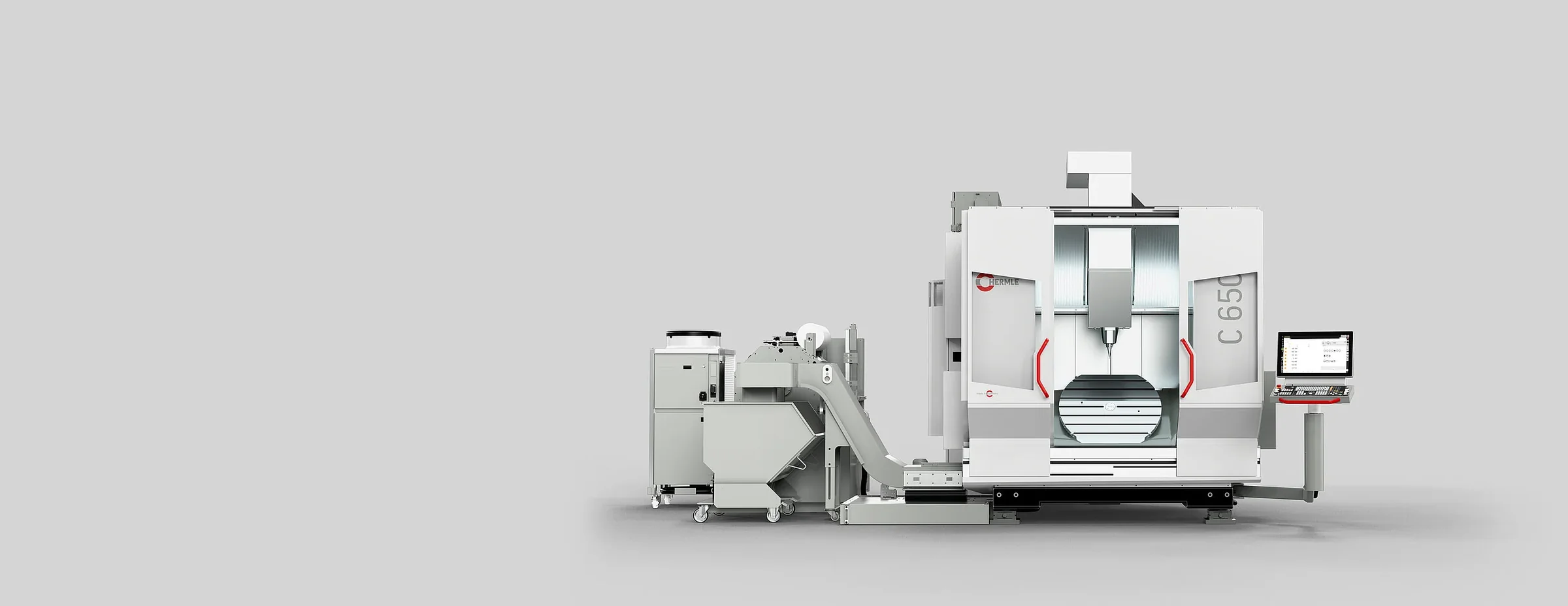 Hermle C 650 GEN2 - портальный 5-осевой центр для крупных деталей