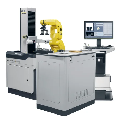 ZOLLER roboSet/venturion роботизированная автоматизация измерения инструмента