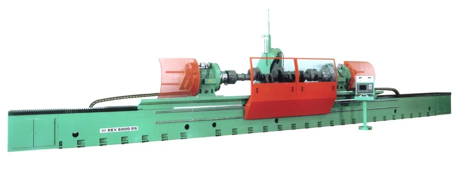 Robbi REX 2700-6000 - промышленная линия станков для тяжёлых коленчатых валов