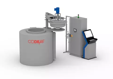 CODERE System 230 - официальная pit furnace line для каталога CNC Metal