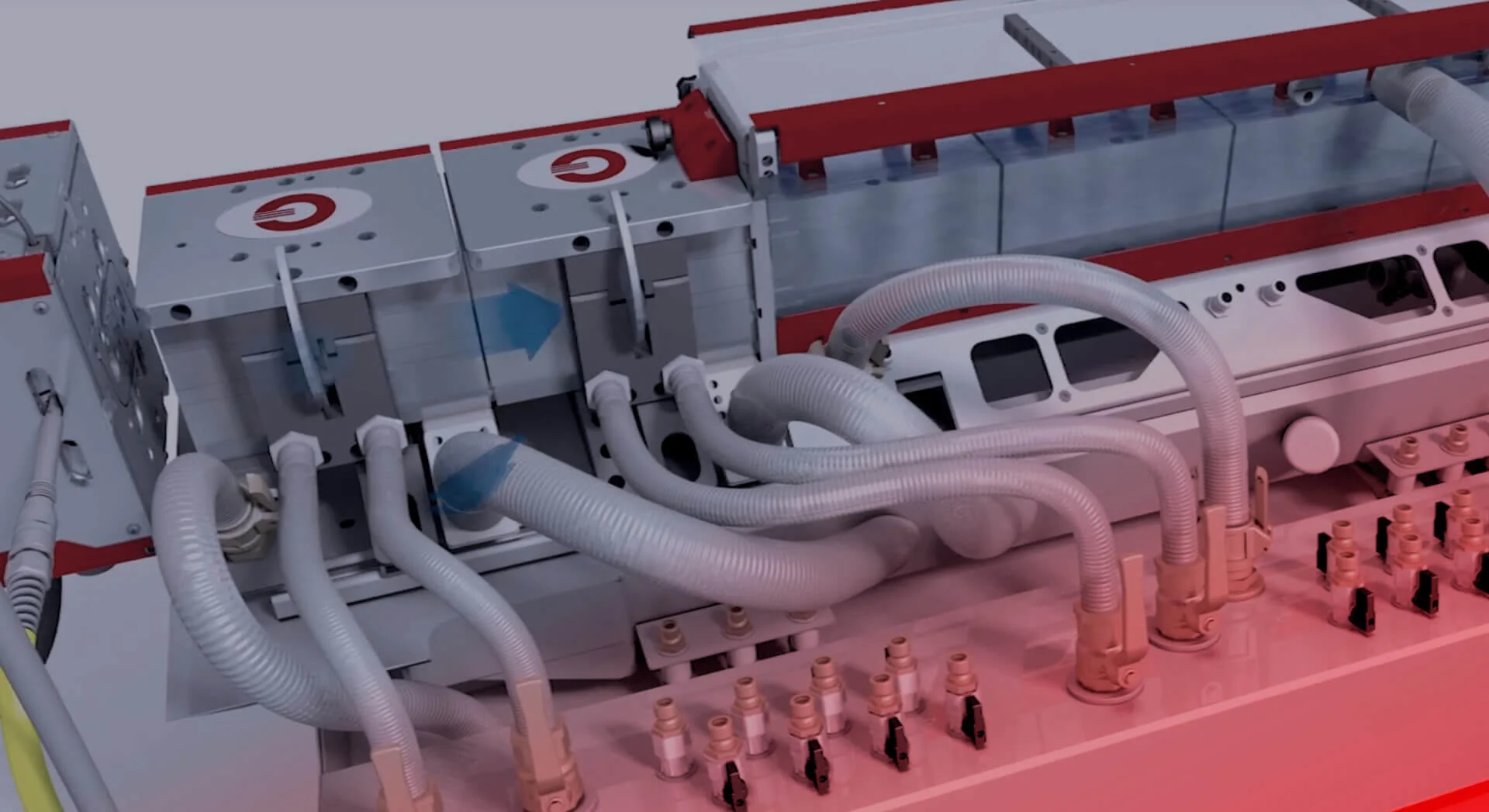 GREINER / EXELLIQ RED.LINE - official GREINER / EXELLIQ product image for profile extrusion line
