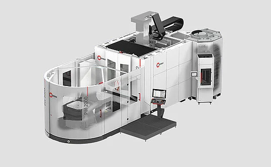 PW 2000 - Паллетная система для крупных деталей