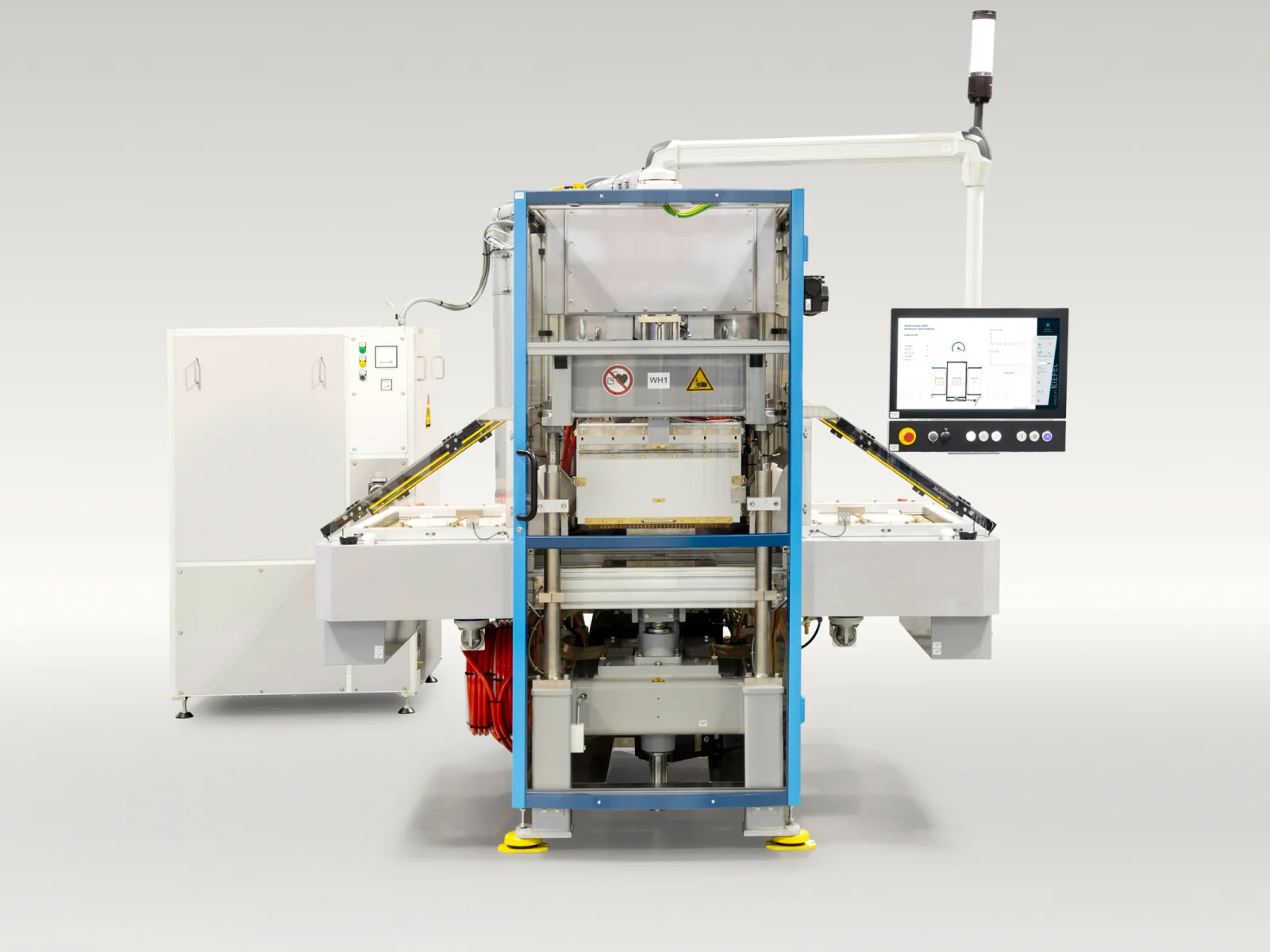 KIEFEL KSR shuttle table system - official KIEFEL product image for high-frequency welding