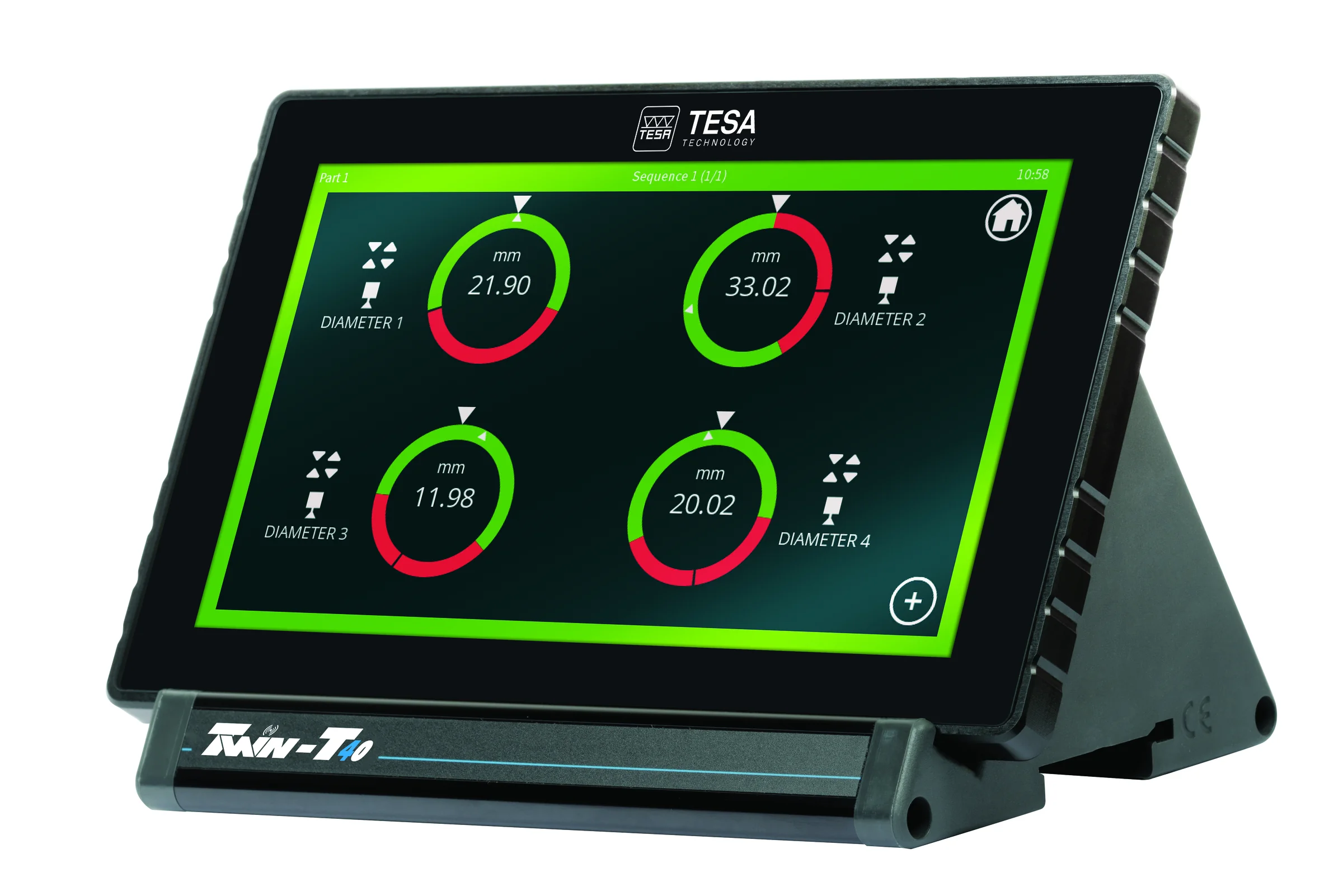 TWIN-T40 digital display unit - официальное изображение TESA для каталога CNC Metal