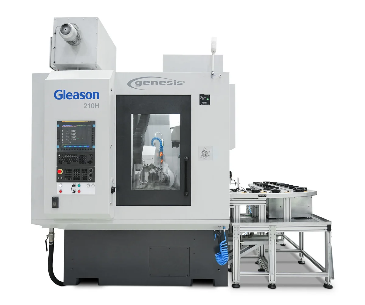 Gleason Genesis 210H — горизонтальный CNC зубофрезерный станок для цилиндрических колёс диаметром до 210 мм