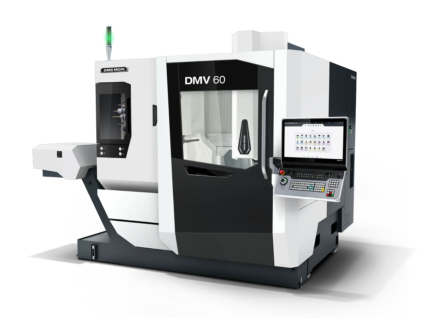 DMG MORI DMV 60 вертикальный обрабатывающий центр с прямым приводом