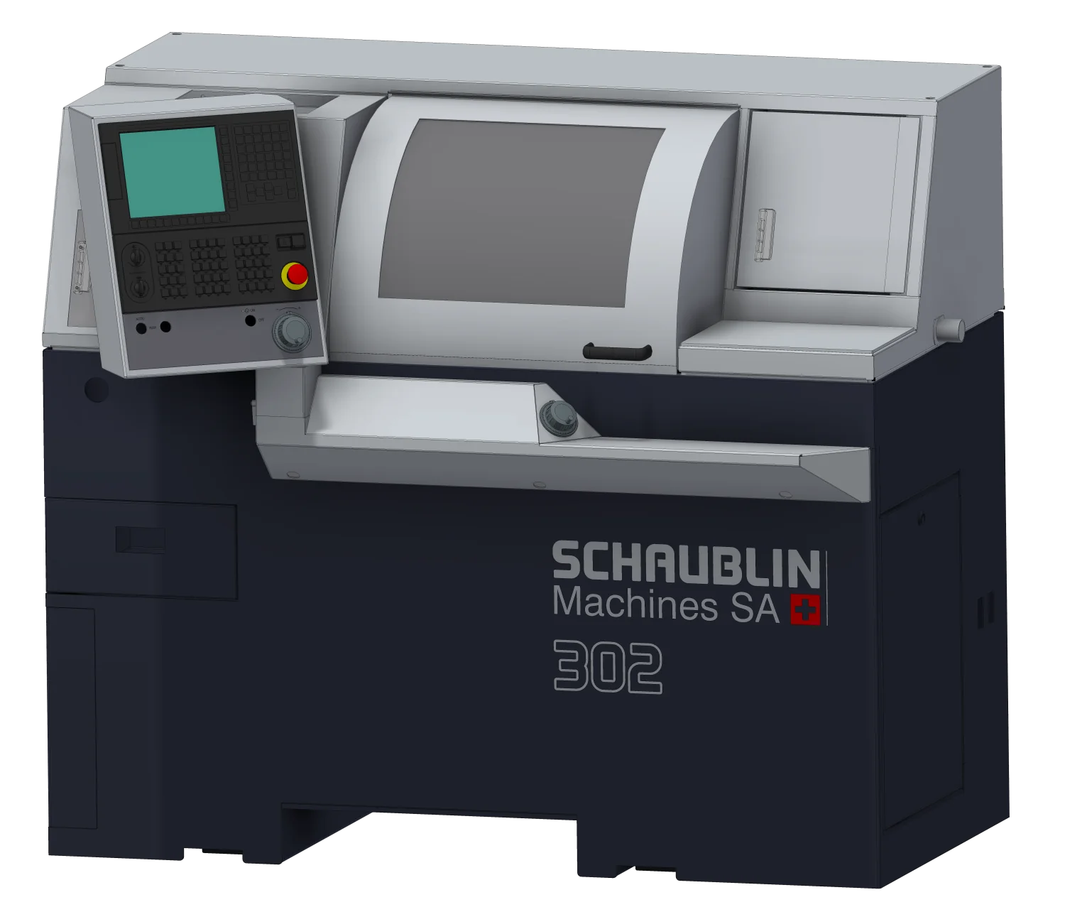 SCHAUBLIN 302 Mi-CNC L-T W25 компактный токарный центр