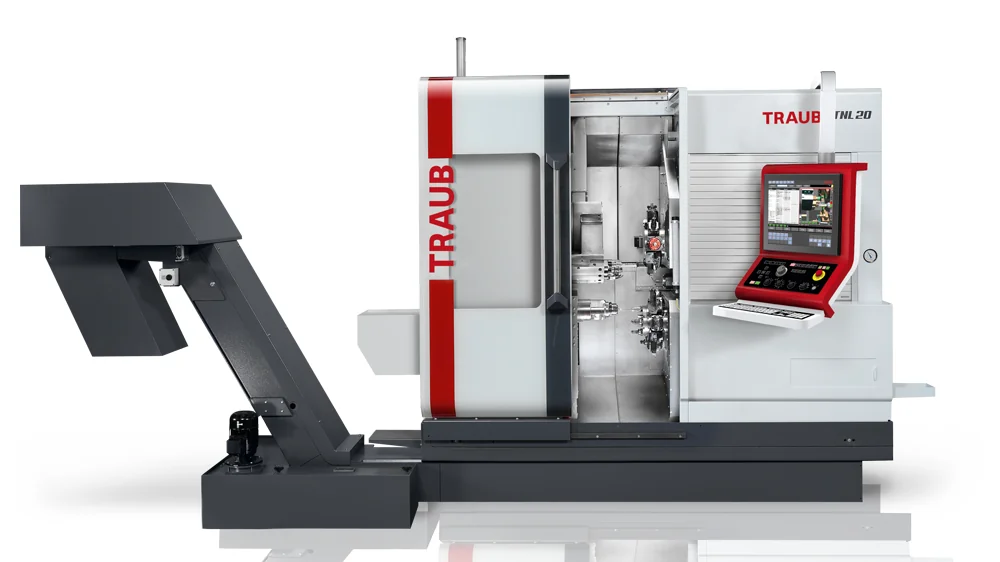 TRAUB TNL20 sliding headstock automatic lathe