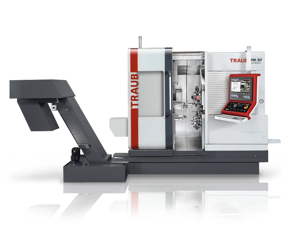 TRAUB TNL32 compact sliding/fixed headstock automatic lathe