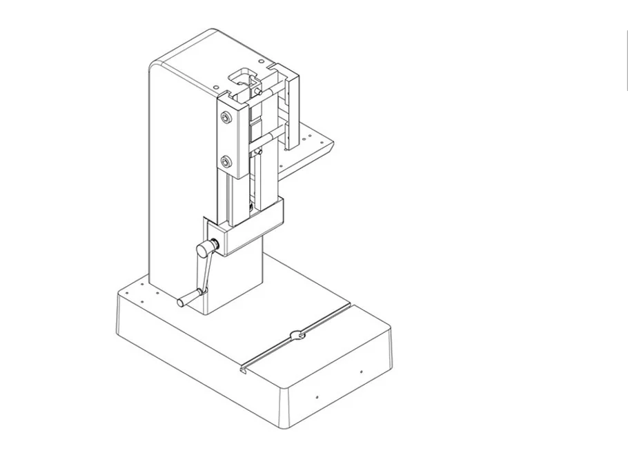 BalTec BFR-RN-331 колонна со столом - колонна со столом BalTec для каталога CNC Metal