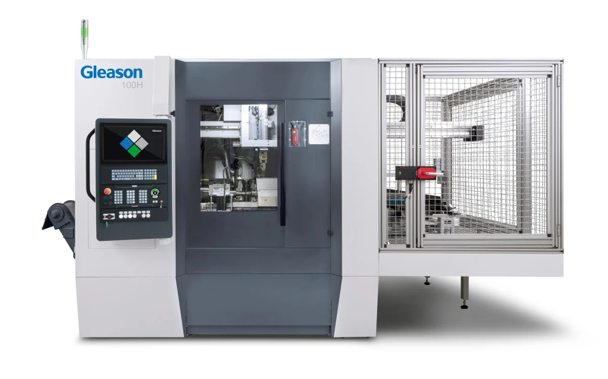 Gleason Genesis 100H — компактный CNC горизонтальный зубофрезерный станок для колёс до 100 мм