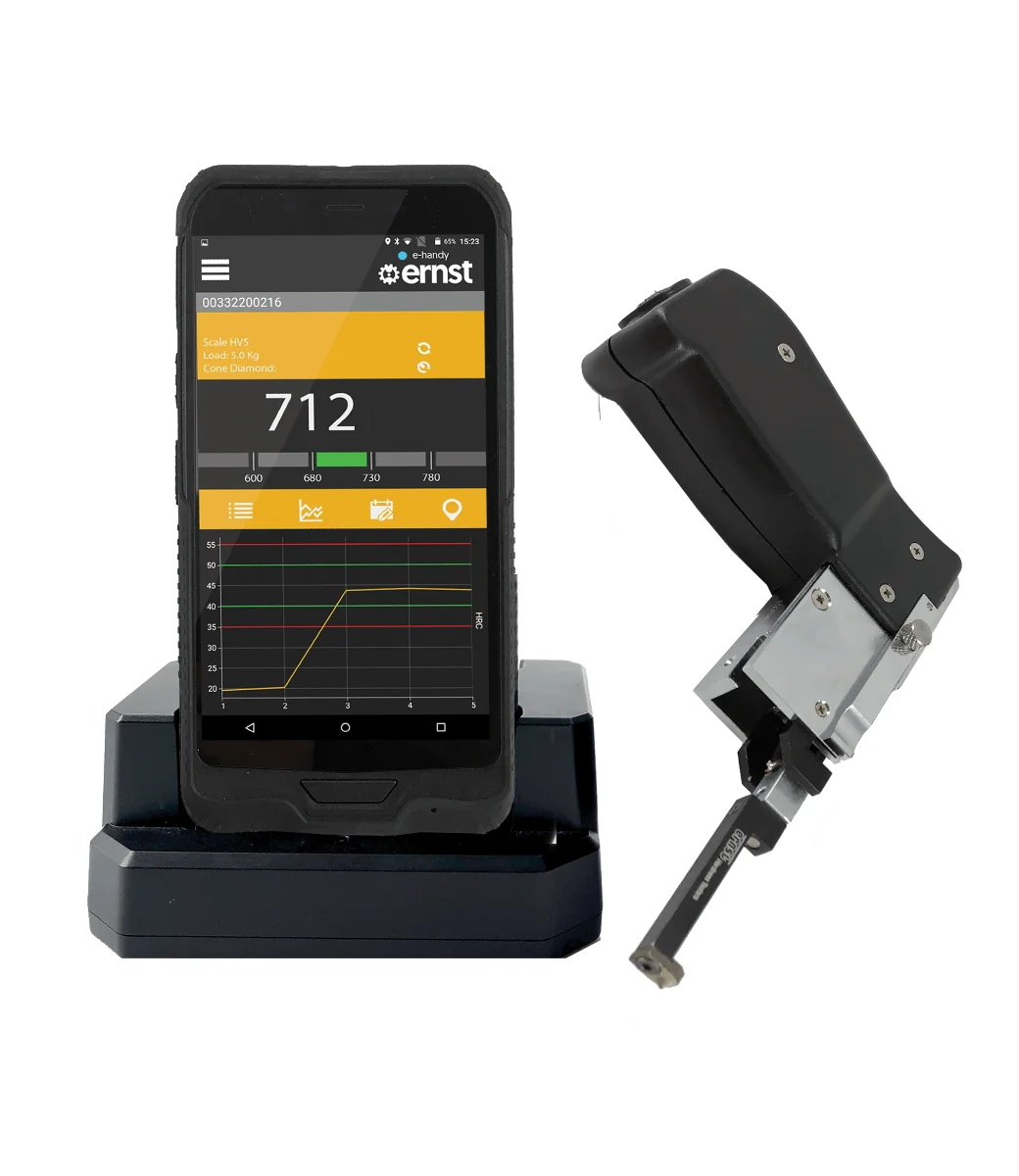 ERNST e-handy portable hardness tester