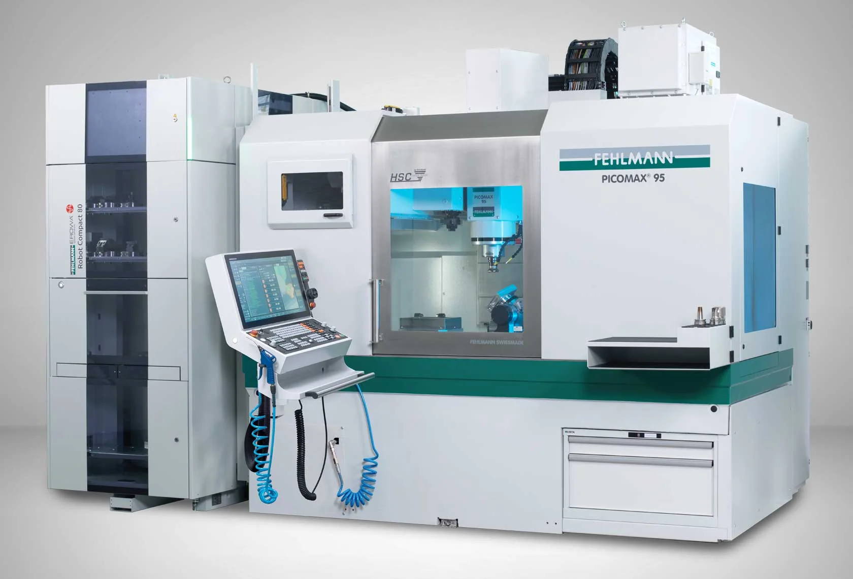Fehlmann PICOMAX 95 Automation роботизированная ячейка для малых партий